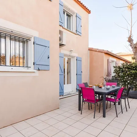 Villa Pavillon Climatise 6 Pers Proche Avec Terrasses, Wifi, Parking Prive, Et Confort A Narbonne-plage - Fr-1-409-209 Narbonne