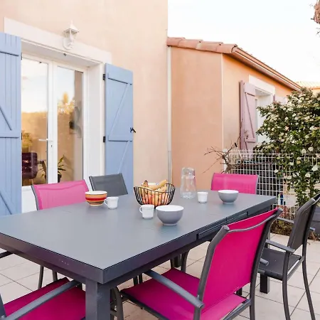 Pavillon Climatise 6 Pers Proche Avec Terrasses, Wifi, Parking Prive, Et Confort A Narbonne-plage - Fr-1-409-209 *