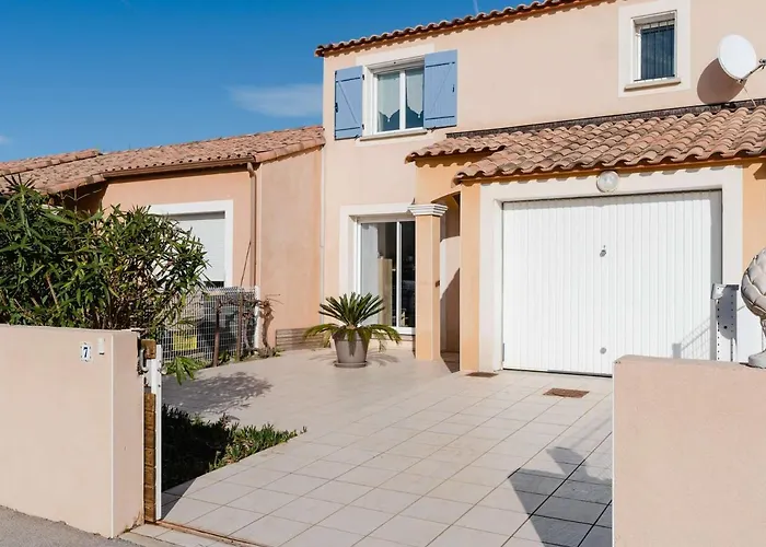 Βίλα Pavillon Climatise 6 Pers Proche Avec Terrasses, Wifi, Parking Prive, Et Confort A Narbonne-plage - Fr-1-409-209 Ναρμπόν